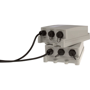 AXIS T8124-E PoE-injector - 110 V AC, 220 V AC Ingang - 55 V DC Uitgang - 1 10/100/1000Base-T Output Port(s) - 60 W