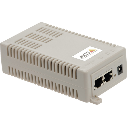 AXIS T8127 PoE-splitter - 24 V DC Uitgang - Ethernet Input Port(s) - Ethernet Output Port(s) - 60 W
