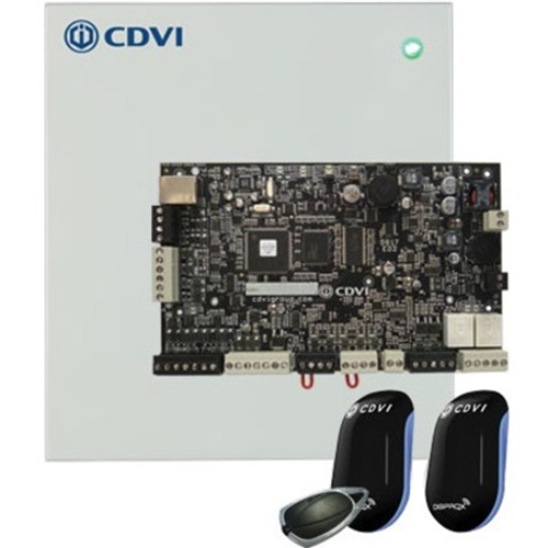 CDVI A22KITB Toegangscontrolesysteem, deur - Deur - Proximity - 10000 Gebruiker(s) - 2 Deur(en) - 100 mm bereik - Wiegand - 230 V AC