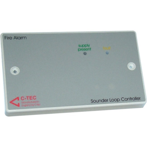 C-TEC Alarmsirene regelaar - Voor Alarmcommunicator - Lichtgrijs, Wit - PVC