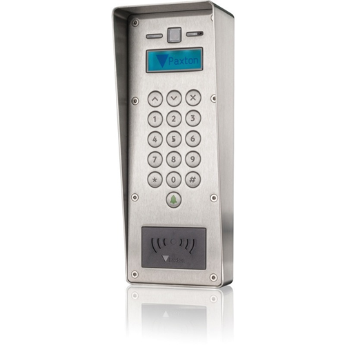 Paxton Access Net2 17,8 cm (7") Video deur telefoon substation - Touchscreen LCD - Volledige duplex - Roestvrijstaal - Deur