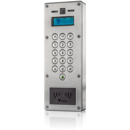 Paxton Access Net2 17,8 cm (7") Video deur telefoon substation - Touchscreen LCD - Volledige duplex - Roestvrijstaal - Deur