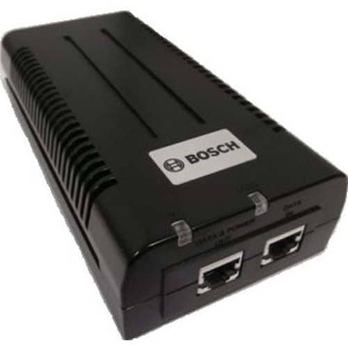 95 W midspan voor gebruik binnenshuis voor AUTODOME 7000 en MIC IP-camera's met of zonder straler - 1 x Ethernet Inputpoort(en) - 1 x PoE Outputpoort(en)