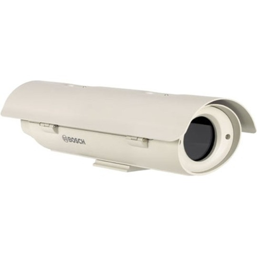 Behuizing voor gebruik buitenshuis voor (230 VAC / 12 VDC) camera met 230 VAC-voeding, blower, externe BNC en voedingsconnectoren. - 1 ventilator(en)