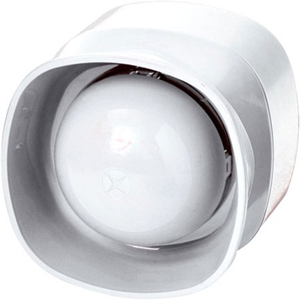 analoog adresseerbare zelfstandige sirene zonder onderbreking voor gebruik binnenshuis, wit - Bedraad - 101,3 dB(A) - Hoorbaar - Wit