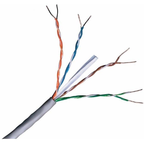 Connectix 305 m Categorie 6 Netwerkkabel voor Network-device, Patchpaneel - Ongeďsoleerde draad - Kaal draad - Patchkabel - 23 AWG - Grijs