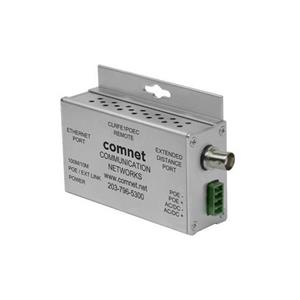 Comnet Ethernet Over Coax Converter, 1-Kanaals, 30w Of Remote Inj.