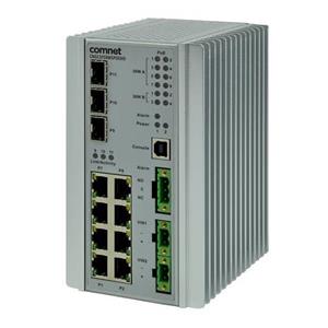 ComNet CNGE3FE8MSPOEHO Industrially Hardened 11-Port Managed Ethernet Switch