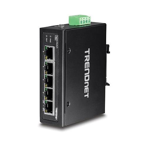 TRENDnet TI-G50 Special Network 5 Port Ind Rail Switch